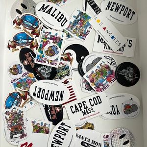 Set of 20 brandy stickers